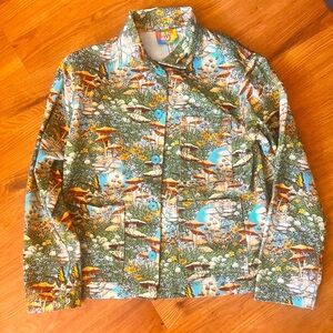 Big Bud Press Work Jacket Fungi Fantasy XS